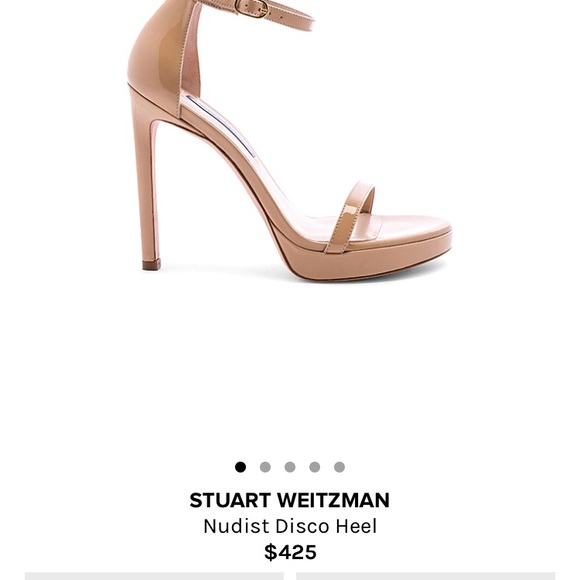 stuart weitzman disco heels